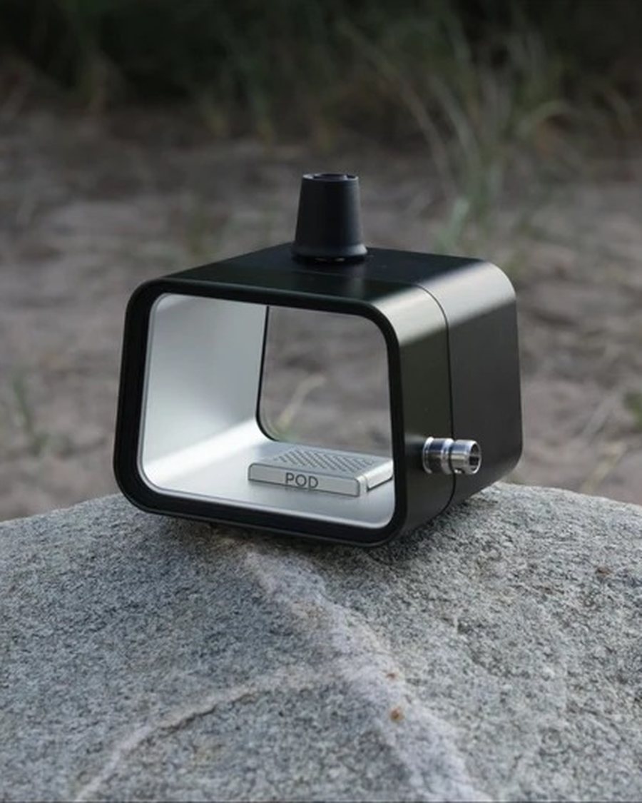 The stemless portable hookah