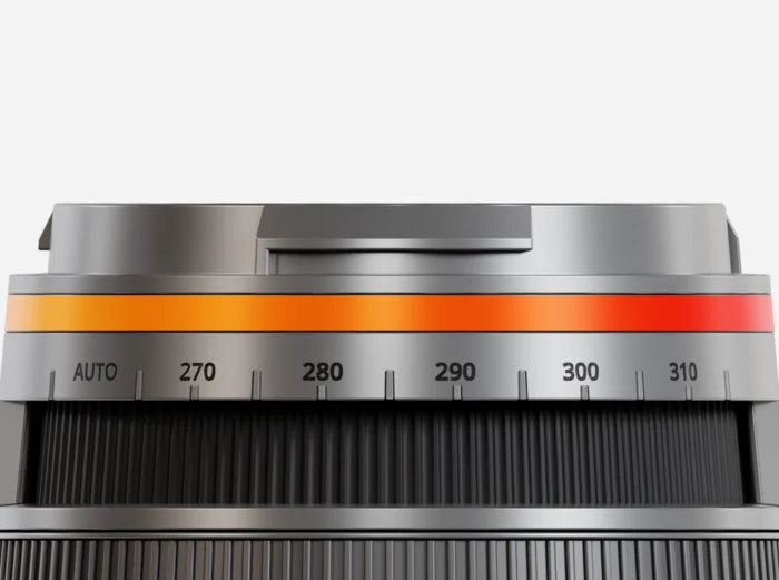Temperature dial from 265 to 315 degrees