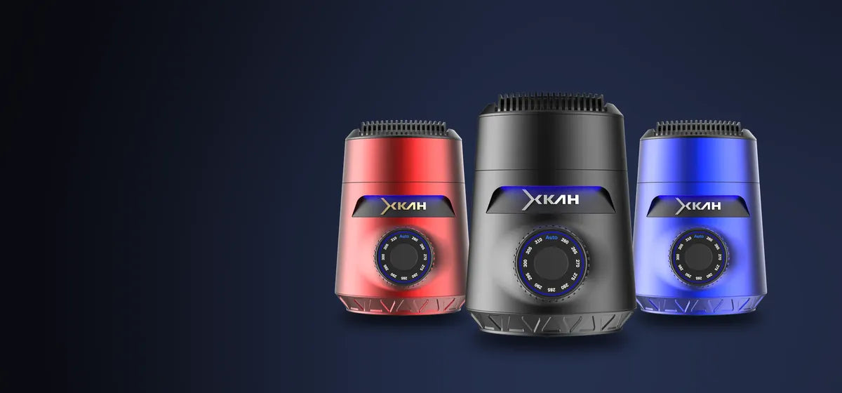 XKAH Lite Shisha-Aufsätze in Rot, Graphit und Blau